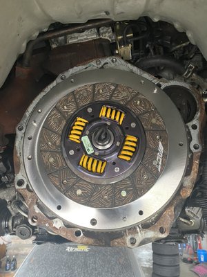 Clutch Replacement 1998 Nissan 240sx - This a 1998 Nissan 240sx (kouki) that came in for a clutch replacement you don’t see these to often in this shape. Car came from Texas zero rust, we installed a ACT HDSS aftermarket clutch to give the clutch a little more bite over stock for “spirited driving”. Have a car in need of a new clutch ? Give us a call and set up your appointment today! Clutch Replacement 1998 Nissan 240sx - This a 1998 Nissan 240sx (kouki) that came in for a clutch replacement you don’t see these to often in this shape. Car came from Texas zero rust, we installed a ACT HDSS aftermarket clutch to give the clutch a little more bite over stock for “spirited driving”. Have a car in need of a new clutch ? Give us a call and set up your appointment today!