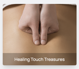 Healing Touch Treasures - Treat yourself to an exquisite blend of relaxation and indulgence. Book a 60-minute or longer treatment or massage. Deep relaxation of mind and body, full bespoke massage using light to medium pressure and stretch. A true feeling of balance. Healing Touch Treasures - Treat yourself to an exquisite blend of relaxation and indulgence. Book a 60-minute or longer treatment or massage. Deep relaxation of mind and body, full bespoke massage using light to medium pressure and stretch. A true feeling of balance.