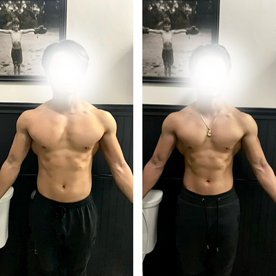 6 Week Cut - Our client was looking to cut and lose body weight over the course of 6 weeks in preparation for a family event. We provided a personalized workout program and nutrition plan to help him reach his goals.