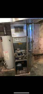 Upgrade of a Gas Furnace and Added Air Conditioning - This was an old furnace that we upgraded and added on AC. Not only will our customer enjoy their upgraded gas furnace, but they will also enjoy a brand new AC system. Upgrade of a Gas Furnace and Added Air Conditioning - This was an old furnace that we upgraded and added on AC. Not only will our customer enjoy their upgraded gas furnace, but they will also enjoy a brand new AC system.