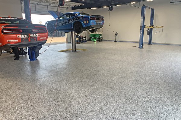 Garage Floor Makeover - Polyasparatic Floors are very strong compared to Epoxy Flooring and here is why:
-Bonds with concrete to prevent peeling and flaking over time
-UV resistant — won't yellow or break down
-Flexible enough to prevent cracking
-Appropriate level of hardness for impact, abrasion and crack resistance
-Resistance to hot tire pickup
-Resistance to damage from chemicals typically found in a garage
-Looks great for years to come
-Won't develop stains from gas, diesel or other chemicals
-Won't peel, flake or crack
-UV and damage resistant — guaranteed not to yellow over time
-Full-broadcast flake ensures even color finish
-Natural, granite-like finish available in a variety of colors
-Takes just 24 to 48 hours to cure
-5 year warranty included
Were here to help your garage floor become new again! Call for your free Quote 303-512-8777 Garage Floor Makeover - Polyasparatic Floors are very strong compared to Epoxy Flooring and here is why:
-Bonds with concrete to prevent peeling and flaking over time
-UV resistant — won't yellow or break down
-Flexible enough to prevent cracking
-Appropriate level of hardness for impact, abrasion and crack resistance
-Resistance to hot tire pickup
-Resistance to damage from chemicals typically found in a garage
-Looks great for years to come
-Won't develop stains from gas, diesel or other chemicals
-Won't peel, flake or crack
-UV and damage resistant — guaranteed not to yellow over time
-Full-broadcast flake ensures even color finish
-Natural, granite-like finish available in a variety of colors
-Takes just 24 to 48 hours to cure
-5 year warranty included
Were here to help your garage floor become new again! Call for your free Quote 303-512-8777