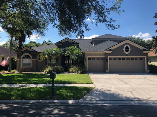 GAF Shingle ReRoof - Tampa FL - GAF Timberline HD Charcoal GAF Shingle ReRoof - Tampa FL - GAF Timberline HD Charcoal