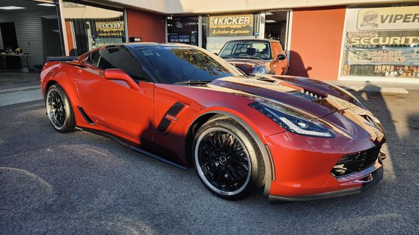 Corvette - Ceramic Coating - Member of the Corvette association in North County asked me to coat his car with a permanent ceramic coating prior to his road trip with other Corvette enthusiasts. We worked on this beautiful car for three days prepping it for a long lasting ceramic coating. This client takes incredible care when washing, drying and sealing the paint with a Ceramic spray. The benefit of getting a professional ceramic coating applied to your vehicle and using a ceramic spray between cleans comes down to the extended duration of the Ceramic coating. If guests uses a ceramic spray every week after washing and drying, the permanent ceramic on the car can last up to seven years or longer! Corvette - Ceramic Coating - Member of the Corvette association in North County asked me to coat his car with a permanent ceramic coating prior to his road trip with other Corvette enthusiasts. We worked on this beautiful car for three days prepping it for a long lasting ceramic coating. This client takes incredible care when washing, drying and sealing the paint with a Ceramic spray. The benefit of getting a professional ceramic coating applied to your vehicle and using a ceramic spray between cleans comes down to the extended duration of the Ceramic coating. If guests uses a ceramic spray every week after washing and drying, the permanent ceramic on the car can last up to seven years or longer!