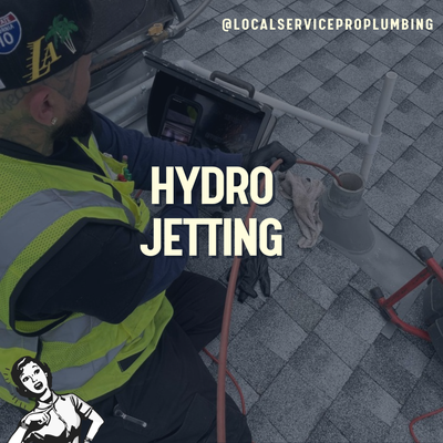Hydro Jetting - Your Local Neighborhood plumber is equipped with some of the best pipe-clearing equipment in the industry. We utilize industrial-grade hydro-jetting machines. Hydro-jetting is a highly specialized, high-pressure method that uses water hoses fed through a tank that shoots at 360-degree angles in order to remove all blockages– whether it be a build-up, foreign objects, soil– just about any other thing you can think of.