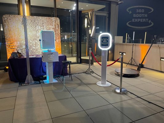 360 Photo Booth Rentals - Create and unforgettable experience for your guests by adding a 360 photo booth and one of our modern photo booth set up. Unlimited photos and social media integration! Ton of fun that’ll keep your guests entertained.