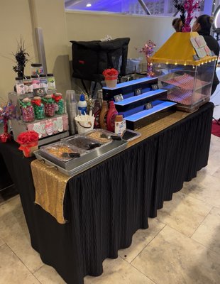 CHURRO BAR - Churros Bar is freshly made on-site, CHURRO BAR - Churros Bar is freshly made on-site,