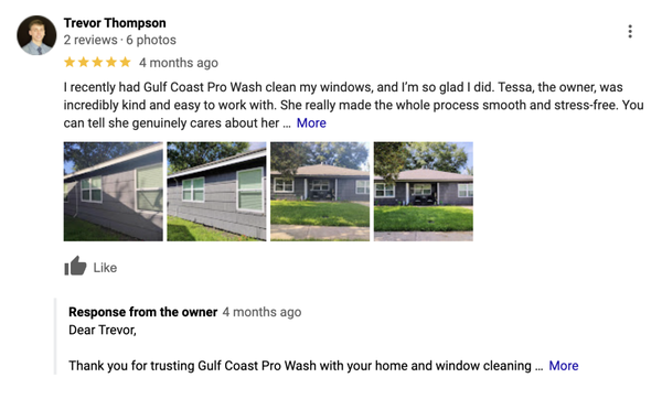 Hear from our happy customers! - Gulf Coast Pro Wash