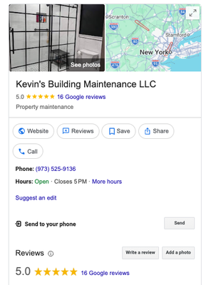 Kevin's Building Maintenance - Reviews from Google Kevin's Building Maintenance - Reviews from Google