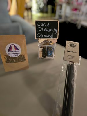 Lucid Dreaming - Witchy Project of the Week! - Ever wanted to learn how to dream lucidly? Not sure what it is? Are you curious about what items I have to help you with this?
Check out my blog post on lucid dreaming at https://www.ladylayre.com/post/lucid-dreaming
to learn more! Lucid Dreaming - Witchy Project of the Week! - Ever wanted to learn how to dream lucidly? Not sure what it is? Are you curious about what items I have to help you with this?
Check out my blog post on lucid dreaming at https://www.ladylayre.com/post/lucid-dreaming
to learn more!