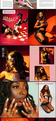 Magazine Features - Editorial photoshoots that have been featured in fashion Magazines.