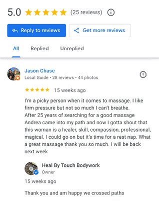 Experiences from Clients - Just a few reviews from Clients