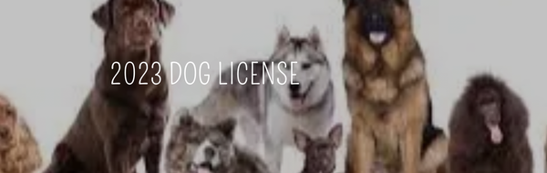 Dog License - ANNUAL DOG LICENCE
Why purchase a dog license?
1. It's the fastest way to get your lost dog returned safely home.
2. It allows the Bureau of Dog Law Enforcement to protect the dogs of PA.
3. It's the Law
*ALL DOGS 3 MONTHS AND OLDER MUST BE LICENSED* Dog License - ANNUAL DOG LICENCE
Why purchase a dog license?
1. It's the fastest way to get your lost dog returned safely home.
2. It allows the Bureau of Dog Law Enforcement to protect the dogs of PA.
3. It's the Law
*ALL DOGS 3 MONTHS AND OLDER MUST BE LICENSED*
