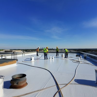 San Francisco Commercial Roofing - San Francisco commercial roofing contractor. Flat roof install in San Francisco, CA