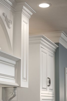 Custom Refacing - We went in to reface the old kitchen with customer detail. Custom Refacing - We went in to reface the old kitchen with customer detail.