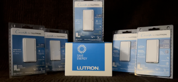 Smart Lighting - Caséta is an easy way to begin building a smart home.   We will install a Caséta lighting system that will allow you, the homeowner, to control the lights from anywhere, home or away, with a touch, voice command, or with features that do it automatically.   Aftermath General Services is a certified Lutron PRO Residential Contractor.