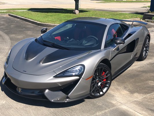 Mclaren 570s - When you own a supercar like the McLaren 570S, every detail matters. The sculpted lines, the precision engineering, the way light dances across the paint, it deserves nothing less than the very best in protection and finish. That’s why we treated this 570S to a full application of IGL Kenzo, one of the industry’s leading flagship ceramic coatings.

IGL Kenzo is not just a coating, it’s a full upgrade in protection and aesthetics. This graphene-reinforced ceramic coating bonds at the molecular level to create an ultra-durable layer over the factory paint. The result? A finish that resists UV damage, harsh weather, oxidation, and micro-marring, while delivering a level of gloss that makes the car look like it’s dripping wet under any light.

The owner of this McLaren came to us looking for long-term protection without compromising on beauty. After years of perfecting our craft, we know that Kenzo delivers exactly that. It doesn’t just provide protection for months, it lasts for years, keeping exotic paintwork safe from environmental contaminants, road grime, and even those unexpected encounters with water spots or bird droppings.

The process started with a thorough decontamination wash and multi-stage paint correction to refine the surface. Even a car as exclusive as this one can have minor imperfections, and to truly unlock Kenzo’s potential, the paint must be absolutely flawless before coating. Once the surface was perfected, we applied multiple layers of IGL Kenzo, curing it to achieve that signature deep, liquid-gloss finish.

The transformation is undeniable. The 570S now radiates under the sun, reflecting every curve and angle with an unmatched brilliance. On top of that, the hydrophobic properties mean maintenance is effortless while water and dirt simply slide off, keeping the car looking freshly detailed after every wash.

For over a decade, we’ve specialized in bringing out the best in vehicles ranging from daily drivers to world-class exotics. Every project is treated with the same attention to detail and dedication to excellence. But there’s something special about a McLaren 570S coated in IGL Kenzo it’s the perfect blend of artistry, technology, and passion.

If you’re looking to preserve your vehicle’s beauty, elevate its appearance, and ensure lasting protection, IGL Kenzo is the gold standard. Whether you drive a supercar, luxury sedan, or weekend toy, we’ll give your vehicle the same level of care and precision.

This McLaren is now ready to turn heads for years to come. Protected, perfected, and polished to a mirror-like finish.