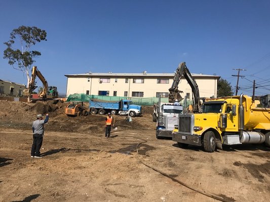 Two Story Building Demolition - We demolished a two story building for 166 S Alvarado LLP.