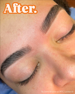 Women's Brow - Here are the before after images of a Women's Brow Service Women's Brow - Here are the before after images of a Women's Brow Service