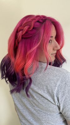 Vivids, Rainbow Hair and Fun colors - Our Vivid specilaist enjoy creating vibrant and pastel color tones. Contact us for a complementary consultation and price quote. Vivids, Rainbow Hair and Fun colors - Our Vivid specilaist enjoy creating vibrant and pastel color tones. Contact us for a complementary consultation and price quote.