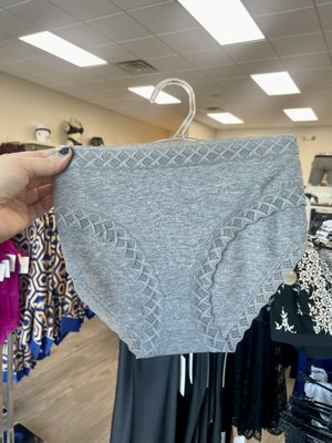 Buy 5 Panties, Save $10! - When you buy 5 panties, you'll save $10 on your purchase. Any style and brand of panty count within this deal- even the ones that match our bras (so you can have pretty sets too!). In store only. We carry XS-5XL with our panty selection. Buy 5 Panties, Save $10! - When you buy 5 panties, you'll save $10 on your purchase. Any style and brand of panty count within this deal- even the ones that match our bras (so you can have pretty sets too!). In store only. We carry XS-5XL with our panty selection.