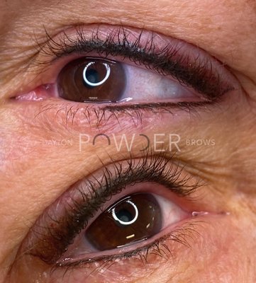 Designer Top Liner - This is a more advanced technique for clients that want to save time creating that perfect wing every morning or opt for a smoked out look with eyeshadow eyeliner. Now you can have the perfect eyeliner look every day. Designer Top Liner - This is a more advanced technique for clients that want to save time creating that perfect wing every morning or opt for a smoked out look with eyeshadow eyeliner. Now you can have the perfect eyeliner look every day.