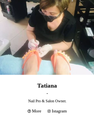 Tat's Nails On Central / Meet your expert! - Our skilled and fully licensed nail technicians know the secrets of the profession, are wholeheartedly devoted to their work, and take time to deliver per your expectations.
We utilize the best of modern materials and nail processing technologies and only use products from trusted brands. Our prices are competitive and go along with the quality and the variety of the services offered at the best salons in Europe. Tat's Nails On Central / Meet your expert! - Our skilled and fully licensed nail technicians know the secrets of the profession, are wholeheartedly devoted to their work, and take time to deliver per your expectations.
We utilize the best of modern materials and nail processing technologies and only use products from trusted brands. Our prices are competitive and go along with the quality and the variety of the services offered at the best salons in Europe.