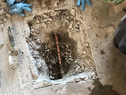 Slab Leaks - Suspect a slab leak? Call us immediate before moisture turns into mold. Slab Leaks - Suspect a slab leak? Call us immediate before moisture turns into mold.