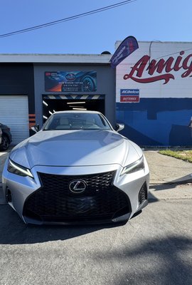 Lexus - Lexus Is 350 completed with Ceramic Tint
☀️ Blocks 99% of UV rays
🔥 Reduces heat by up to 96%
🛡️ Backed by a lifetime warranty Lexus - Lexus Is 350 completed with Ceramic Tint
☀️ Blocks 99% of UV rays
🔥 Reduces heat by up to 96%
🛡️ Backed by a lifetime warranty