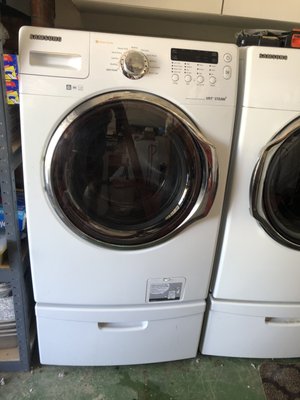 Samsung front load washer not draining ND error - Samsung washing machine is showing an ND error and not draining water. Samsung front load washer not draining ND error - Samsung washing machine is showing an ND error and not draining water.