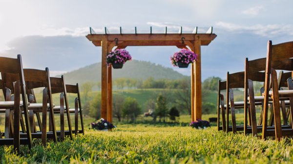 Event Venue - We have recently upgraded our grounds to enable us to have events and weddings. We are a rustic outdoor farm setting with beautiful views of the Shenandoah Valley. We can host small events year around and larger event from spring into late fall.