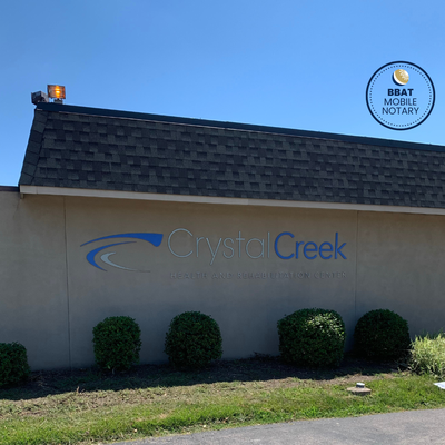 Specialty notary service at rehab facility - A quick general notary job at this health and rehab center for a family in need.