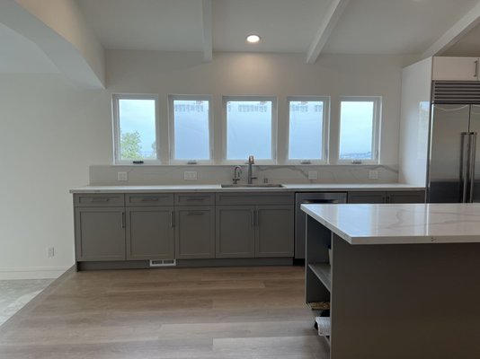 Home Renovation - Mountain top home renovation project 1 kitchen 3 bathrooms