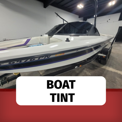 Boat Tints - We have experience doing boats as well! Boat Tints - We have experience doing boats as well!
