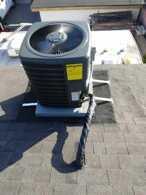 New install - New 5ton Condencer and Furnace was installed