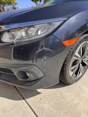 Polished and buffed out - Customer wanted this scratched removed and we came deep wash his vehicle and removed it with a polish! And look at the results! Polished and buffed out - Customer wanted this scratched removed and we came deep wash his vehicle and removed it with a polish! And look at the results!
