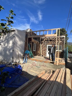 Pasadena room addition - Adding onto an existing home in Pasadena, California. Added on a 250SQ FT bed room to the existing property. Permitted and Compliant Pasadena room addition - Adding onto an existing home in Pasadena, California. Added on a 250SQ FT bed room to the existing property. Permitted and Compliant
