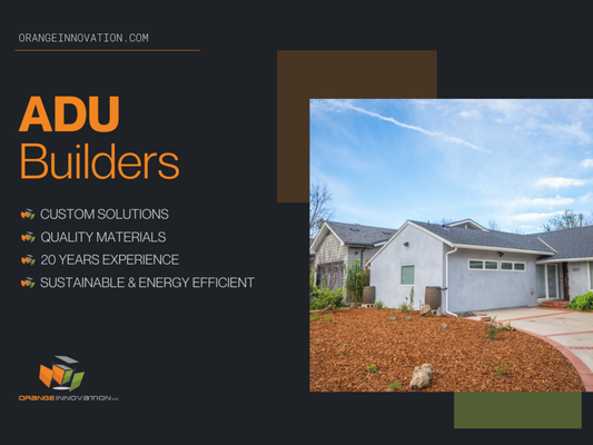 ADU Builders - As dedicated ADU builders, we help homeowners create smart, income producing and family friendly accessory dwelling units that add real value to their property. Our team guides you through zoning, design and permits, then manages every stage of construction. We design ADUs that feel private, comfortable and efficient, whether they are used as a rental, guest house, home office or space for extended family. With a focus on sustainable building practices and durable materials, we make sure your ADU is energy efficient, low maintenance and tailored to your lot and lifestyle. ADU Builders - As dedicated ADU builders, we help homeowners create smart, income producing and family friendly accessory dwelling units that add real value to their property. Our team guides you through zoning, design and permits, then manages every stage of construction. We design ADUs that feel private, comfortable and efficient, whether they are used as a rental, guest house, home office or space for extended family. With a focus on sustainable building practices and durable materials, we make sure your ADU is energy efficient, low maintenance and tailored to your lot and lifestyle.