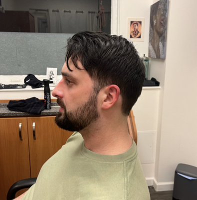 Haircuts - Scissors and clipper haircuts tailored to each individual head shapes Haircuts - Scissors and clipper haircuts tailored to each individual head shapes