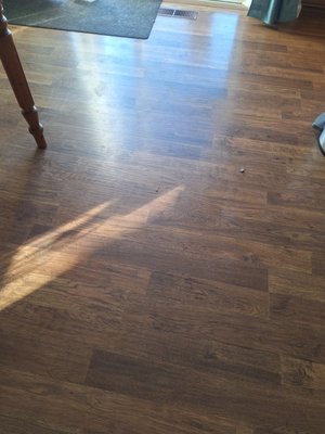 Kitchen Floor - Kitchen Floor was very dirty but it is clean now! Kitchen Floor - Kitchen Floor was very dirty but it is clean now!