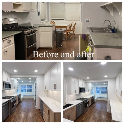 Rogers park kitchen remodeling - Cabinet installation and cabinets  Rogers park kitchen remodeling - Cabinet installation and cabinets 