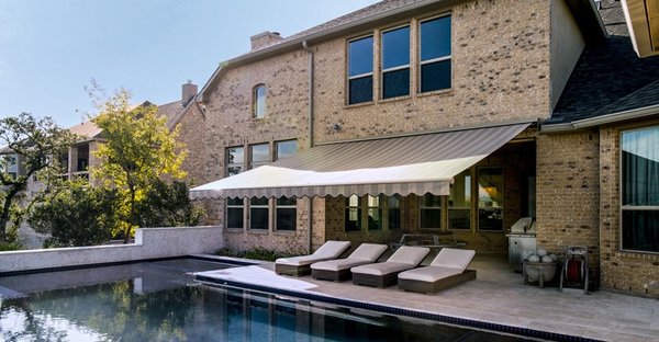 Awnings and Shades - Is the Texas heat making your outdoor living space unbearable? Then trust Collin Bryan Construction with the installation of Sunestas product line, from retractable awnings to patio canopies we can turn your outdoor living space into an outdoor paradise. Collin Bryan Construction understands that an outdoor living space can serve as the center for your backyard. Because of this, we take great care to realize our client’s needs with both speed and thoroughness. Awnings and Shades - Is the Texas heat making your outdoor living space unbearable? Then trust Collin Bryan Construction with the installation of Sunestas product line, from retractable awnings to patio canopies we can turn your outdoor living space into an outdoor paradise. Collin Bryan Construction understands that an outdoor living space can serve as the center for your backyard. Because of this, we take great care to realize our client’s needs with both speed and thoroughness.
