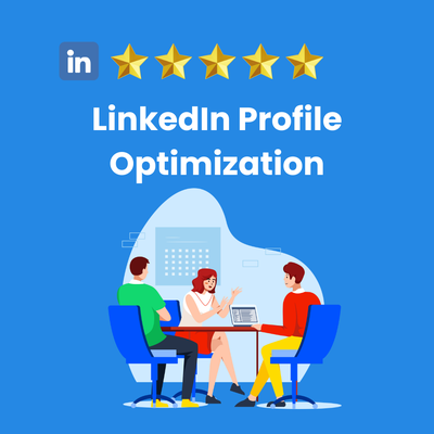 LinkedIn Profile Optimization & Rebranding - Optimize your LinkedIn profile with our expertise to enhance your online presence and showcase your professional brand.

We provide a comprehensive profile analysis, industry-specific keyword optimization, customized content creation, and strategic networking guidance.

Our process includes a thorough consultation to understand your goals, extensive research to identify relevant keywords, and tailored content that highlights your skills and accomplishments.

We also advise on networking strategies and engagement to maximize your visibility. Elevate your LinkedIn profile with our services, paving the way for new connections and opportunities in your desired industry. Partner with us to unlock your full potential and propel your career forward.