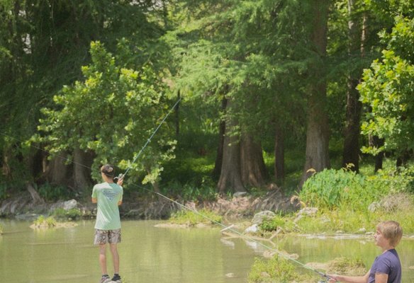 The Best Dam Amenities & Guadalupe River Access - Welcome to The Dam Park in New Braunfels, where your ultimate outdoor adventure awaits! Nestled on the picturesque Guadalupe River in New Braunfels, our park offers an array of top-notch amenities designed to make your stay as comfortable and enjoyable as possible. From our 45 full hook-up RV spots and well-stocked general store to our pet-friendly environment featuring a dedicated dog park, we have everything you need for a relaxing getaway. Whether you're here for RV camping, tent camping, or to explore the stunning Hill Country, The Dam Park promises an unforgettable experience for visitors of all ages.
Reasons to Love The Dam Park:
Fishing & Kayaking- Enjoy easy access to the Guadalupe River, perfect for fishing and kayaking adventures right from The Dam Park. Whether you're casting a line or paddling along the scenic waters, our river access ensures a memorable outdoor experience.
Onsite Store- Our fully stocked general store at The Dam Park offers a wide range of camping essentials, including The Dam Park merch, fishing supplies, and everything you need for a perfect outdoor adventure. You can pick up day passes and YES- we are open to the public!
Bathhouse- Our public bathhouse is equipped with clean restrooms, hot (or cold if you prefer) showers, and spacious dressing rooms to ensure your comfort throughout your stay.
Dog Park- Our shaded dog park area provides a cool, comfortable space for your pets to play and socialize while you relax and enjoy the scenery.
Dog Washing Station- Our onsite dog washing station makes it easy to keep your furry friends clean and fresh after a fun day of playing and exploring.
Sand Volleyball Court- Get ready for some Dam good fun and friendly competition on our sand volleyball court, perfect for a lively game under the sun with friends and family.
Outside Patio- Relax in our outside patio seating area, where you can enjoy a cold drink with a stunning view of the Dam and entertainment on our two outdoor screens.
Riverside Cabanas- Enjoy our riverside cabanas at The Dam Park, each equipped with a picnic table, barbecue pit, and fire ring. Perfect for gatherings, cooking, and cozy evenings by the fire along the scenic Guadalupe River.
Tent Camping Sites- Immerse yourself in nature with our scenic river tent camping sites at The Dam Park. Located right along the Guadalupe River, these sites offer breathtaking views and a tranquil setting, complete with a picnic table, barbecue pit, and fire ring for your enjoyment and convenience.
Free Wi-Fi- Stay connected with our complimentary Wi-Fi available throughout The Dam Park, ensuring you can easily keep in touch, stream your favorite shows, or plan your next adventure without missing a beat.
Live Music Venue -coming soon! Get excited for our upcoming live music venue, where you can look forward to enjoying fantastic performances and lively entertainment right here at The Dam Park. Stay tuned for updates and event schedules as we bring you a vibrant addition to your stay.
Let the Dam Fun Start! Book with us today! The Best Dam Amenities & Guadalupe River Access - Welcome to The Dam Park in New Braunfels, where your ultimate outdoor adventure awaits! Nestled on the picturesque Guadalupe River in New Braunfels, our park offers an array of top-notch amenities designed to make your stay as comfortable and enjoyable as possible. From our 45 full hook-up RV spots and well-stocked general store to our pet-friendly environment featuring a dedicated dog park, we have everything you need for a relaxing getaway. Whether you're here for RV camping, tent camping, or to explore the stunning Hill Country, The Dam Park promises an unforgettable experience for visitors of all ages.
Reasons to Love The Dam Park:
Fishing & Kayaking- Enjoy easy access to the Guadalupe River, perfect for fishing and kayaking adventures right from The Dam Park. Whether you're casting a line or paddling along the scenic waters, our river access ensures a memorable outdoor experience.
Onsite Store- Our fully stocked general store at The Dam Park offers a wide range of camping essentials, including The Dam Park merch, fishing supplies, and everything you need for a perfect outdoor adventure. You can pick up day passes and YES- we are open to the public!
Bathhouse- Our public bathhouse is equipped with clean restrooms, hot (or cold if you prefer) showers, and spacious dressing rooms to ensure your comfort throughout your stay.
Dog Park- Our shaded dog park area provides a cool, comfortable space for your pets to play and socialize while you relax and enjoy the scenery.
Dog Washing Station- Our onsite dog washing station makes it easy to keep your furry friends clean and fresh after a fun day of playing and exploring.
Sand Volleyball Court- Get ready for some Dam good fun and friendly competition on our sand volleyball court, perfect for a lively game under the sun with friends and family.
Outside Patio- Relax in our outside patio seating area, where you can enjoy a cold drink with a stunning view of the Dam and entertainment on our two outdoor screens.
Riverside Cabanas- Enjoy our riverside cabanas at The Dam Park, each equipped with a picnic table, barbecue pit, and fire ring. Perfect for gatherings, cooking, and cozy evenings by the fire along the scenic Guadalupe River.
Tent Camping Sites- Immerse yourself in nature with our scenic river tent camping sites at The Dam Park. Located right along the Guadalupe River, these sites offer breathtaking views and a tranquil setting, complete with a picnic table, barbecue pit, and fire ring for your enjoyment and convenience.
Free Wi-Fi- Stay connected with our complimentary Wi-Fi available throughout The Dam Park, ensuring you can easily keep in touch, stream your favorite shows, or plan your next adventure without missing a beat.
Live Music Venue -coming soon! Get excited for our upcoming live music venue, where you can look forward to enjoying fantastic performances and lively entertainment right here at The Dam Park. Stay tuned for updates and event schedules as we bring you a vibrant addition to your stay.
Let the Dam Fun Start! Book with us today!