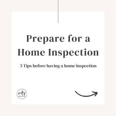 Five Tips For Home Inspection - While a home inspection is not a pass or fail type inspection, there are some ways to make your home inspection go smoother, with fewer concerns to delay closing.

Checking these areas before your home inspection is an investment in selling your property, and will expedite your closing.