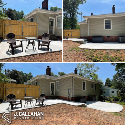 Multilevel Concrete Patio - Residential Multilevel Concrete Patio - Outdoor Living at it's finest!!g