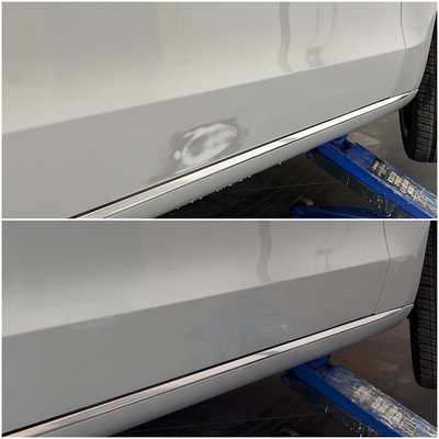 Car Door Paint Repair - This project focused on repairing paint damage on the car door. The damaged area was carefully restored and blended, leaving the door looking clean and consistent with the rest of the vehicle.
