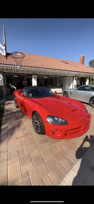 Dodge Viper - This vehicle was tinted with a 20% ceramic for privacy and heat projection Dodge Viper - This vehicle was tinted with a 20% ceramic for privacy and heat projection