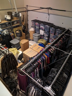 Pack & Move to Storage Unit - This project was packing the whole garage and partial home then move to a 30x20 storage unit from Beaverton to Tigard Pack & Move to Storage Unit - This project was packing the whole garage and partial home then move to a 30x20 storage unit from Beaverton to Tigard