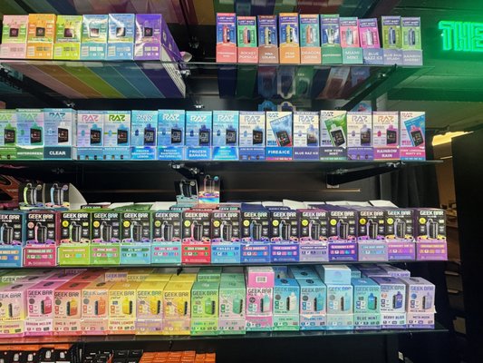 Disposable Vapes - Discover our wide range of disposable vapes featuring top brands, vibrant flavors, and sleek designs. Perfect for on-the-go convenience, these vapes offer a satisfying, hassle-free experience without the need for refilling or charging. Whether you’re a fan of fruity, minty, or dessert-inspired flavors, we’ve got something for every palate.