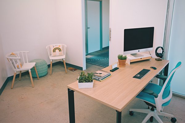 Private desks or offices available - We have private offices from 130 sq ft. to 200 sq. ft available, as well as private desk spaces. These members receive 24/7 access to the building as well as extended bookable hours in the photo/video and podcast studios, and conference room. Private desks or offices available - We have private offices from 130 sq ft. to 200 sq. ft available, as well as private desk spaces. These members receive 24/7 access to the building as well as extended bookable hours in the photo/video and podcast studios, and conference room.